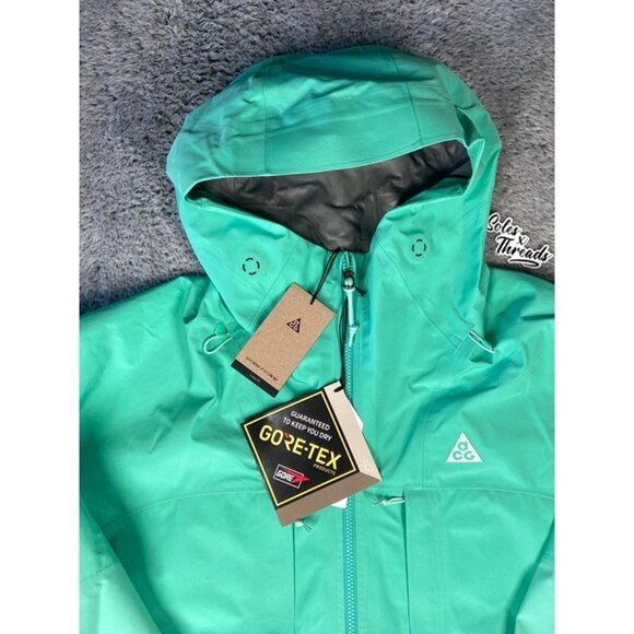 Nike ACG Storm-FIT ADV Gore-TEX Misery Ridge Jacket Size 2XL Men Light Menta - Picture 4 of 8